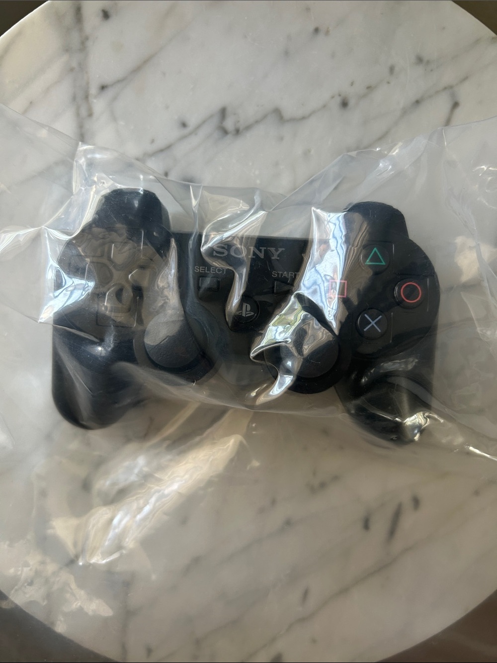 Sony PS3 Black Dual Analog PlayStation 3 Controller Not Tested